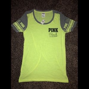 PINK neon yellow t-shirt!